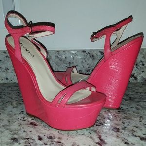 Bebe Coral platform sandals